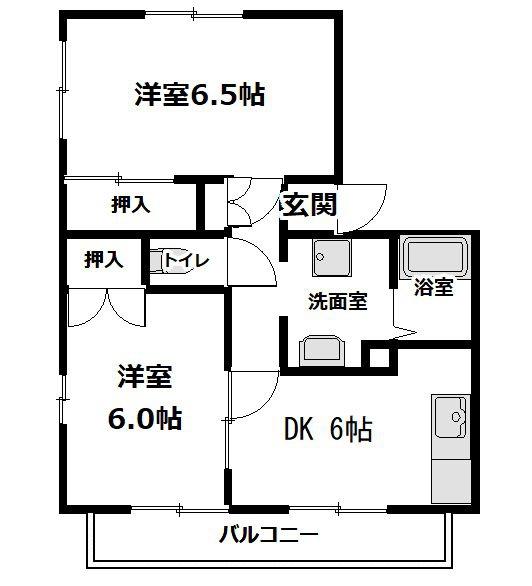 八王子市椚田町のアパート