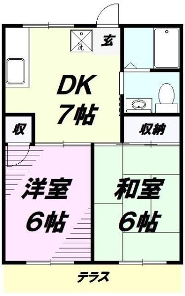 八王子市川口町のアパート
