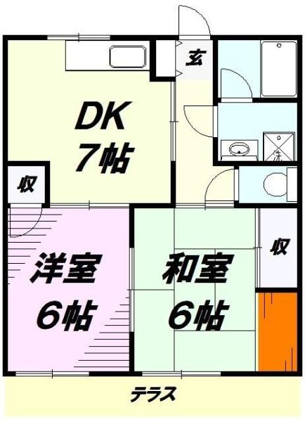 八王子市川口町のアパート