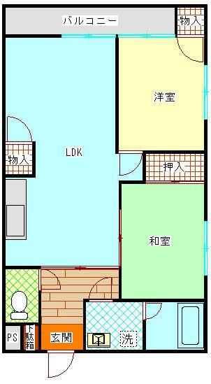 八王子市散田町１丁目のアパート