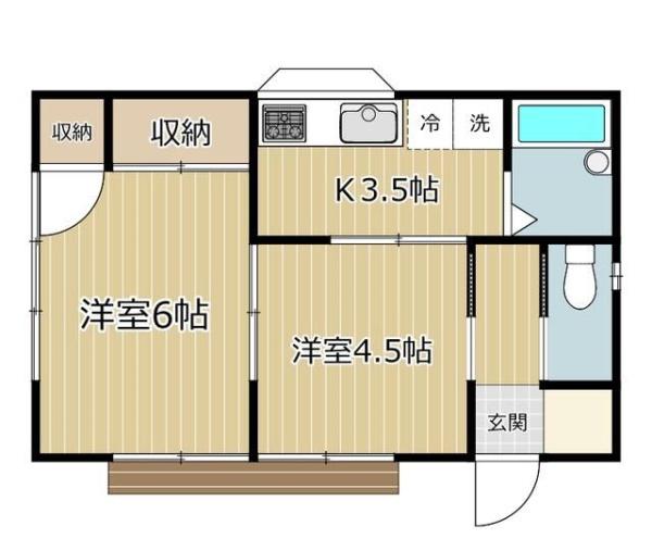 八王子市東浅川町の貸家