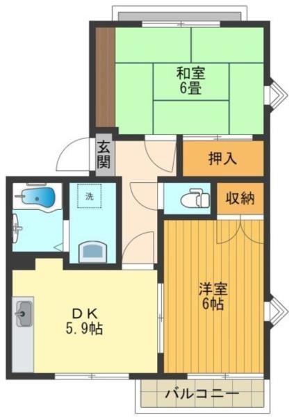 八王子市石川町のアパート
