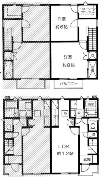 八王子市みなみ野３丁目のタウンハウス