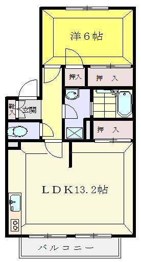 八王子市長沼町のアパート
