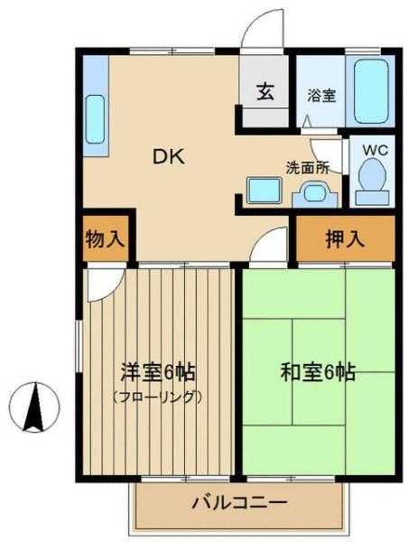 日野市大坂上２丁目のアパート