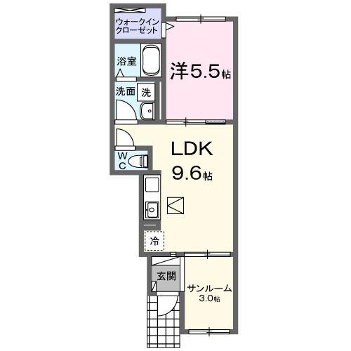 日野市万願寺４丁目のアパート