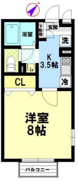 八王子市高尾町のアパート