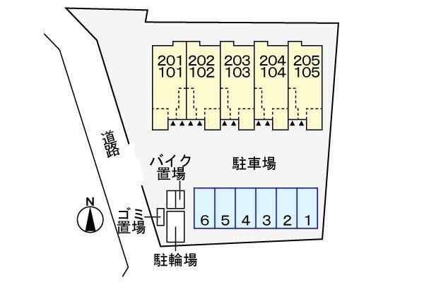 八王子市石川町のアパート