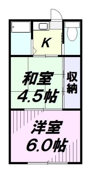 八王子市中野上町１丁目のアパート