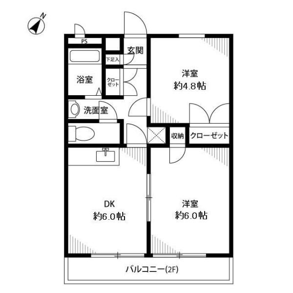 八王子市東浅川町のアパート