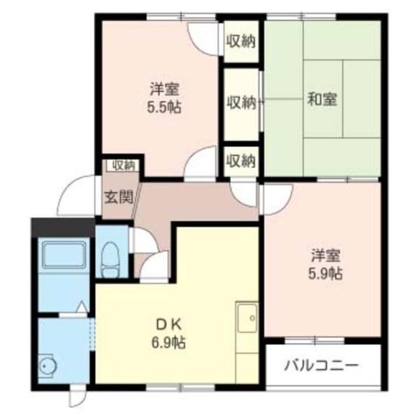 八王子市暁町２丁目のアパート