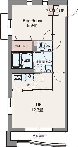 八王子市西片倉１丁目のマンション