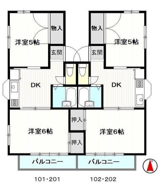 日野市旭が丘１丁目のアパート