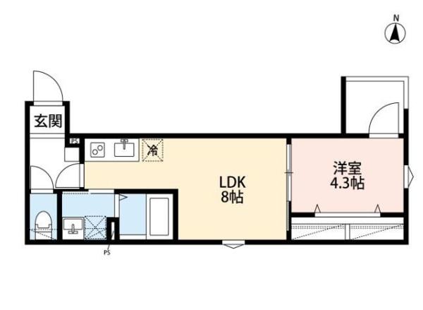 八王子市台町３丁目のアパート