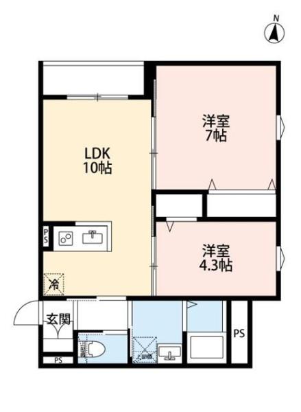 八王子市台町３丁目のアパート