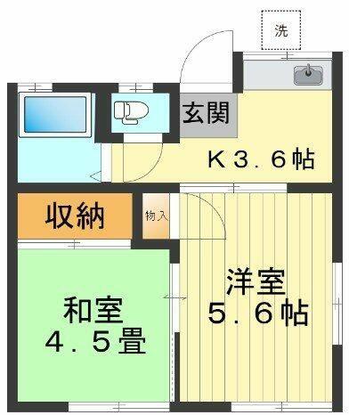 八王子市狭間町のアパート