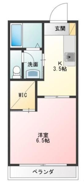 八王子市左入町のアパート