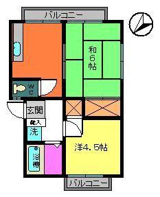 八王子市長房町のアパート