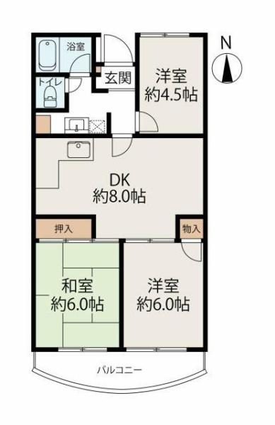 日野市落川のマンション