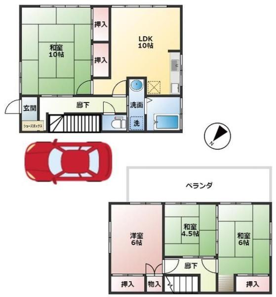 西寺方町貸家