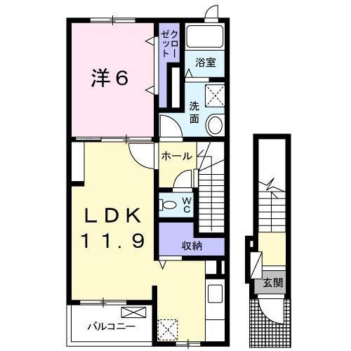 八王子市大和田町２丁目のアパート