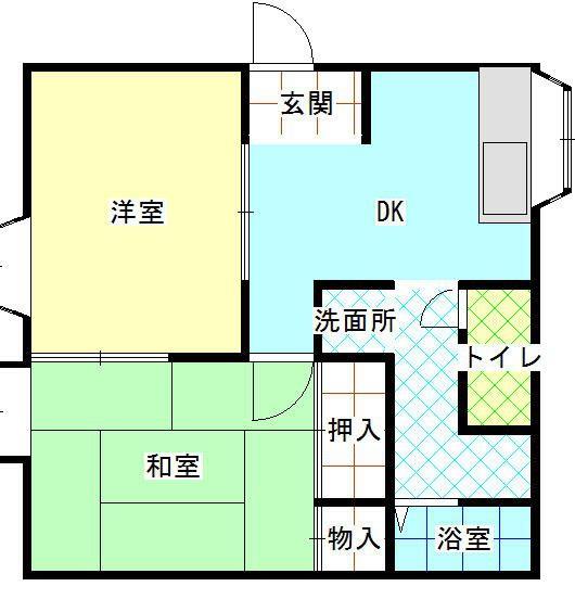 八王子市川町のアパート
