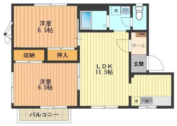 八王子市楢原町のアパート