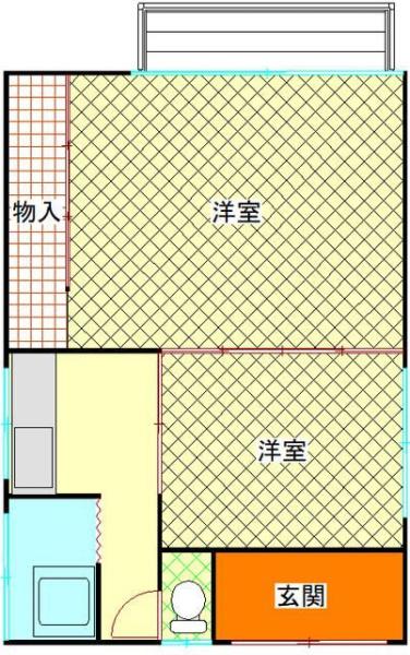 八王子市楢原町の貸家