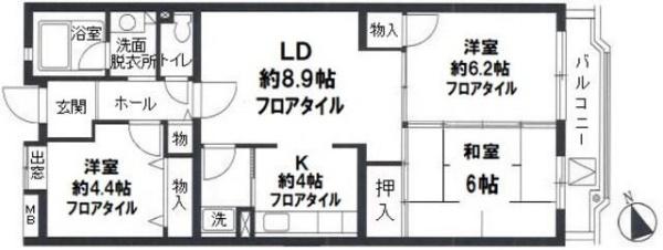 ブランニュー別所４号棟