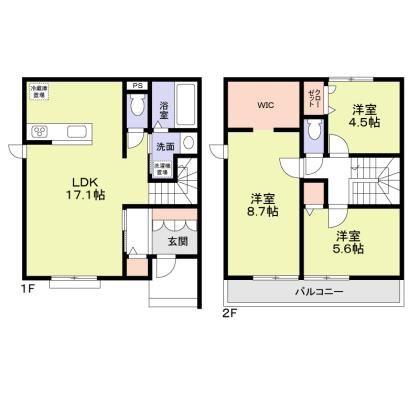 八王子市めじろ台４丁目のアパート