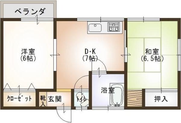 八王子市上壱分方町のアパート