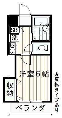 八王子市東中野のアパート