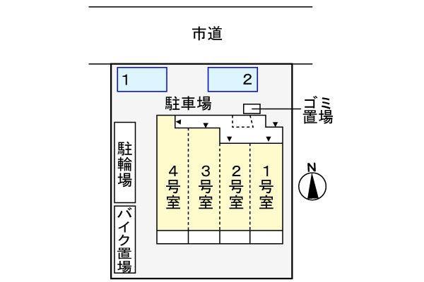 八王子市下柚木２丁目のアパート