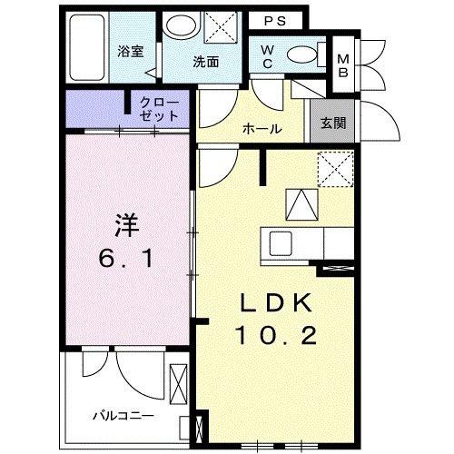 八王子市下柚木のアパート