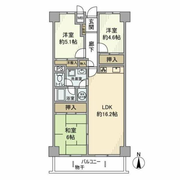 高尾パークハイツA棟