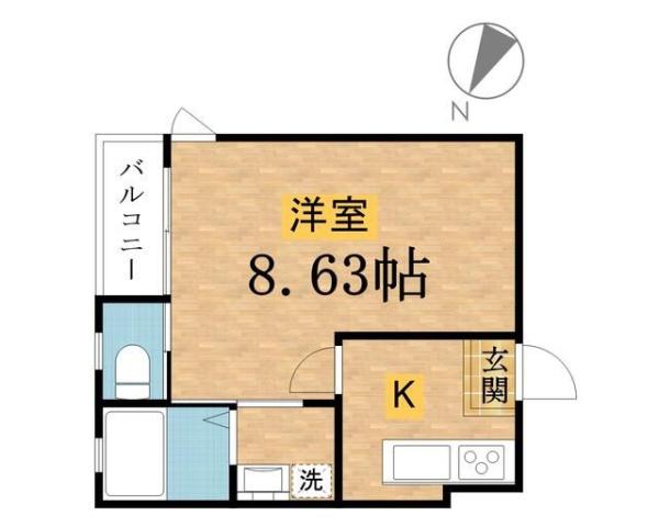八王子市子安町１丁目のアパート