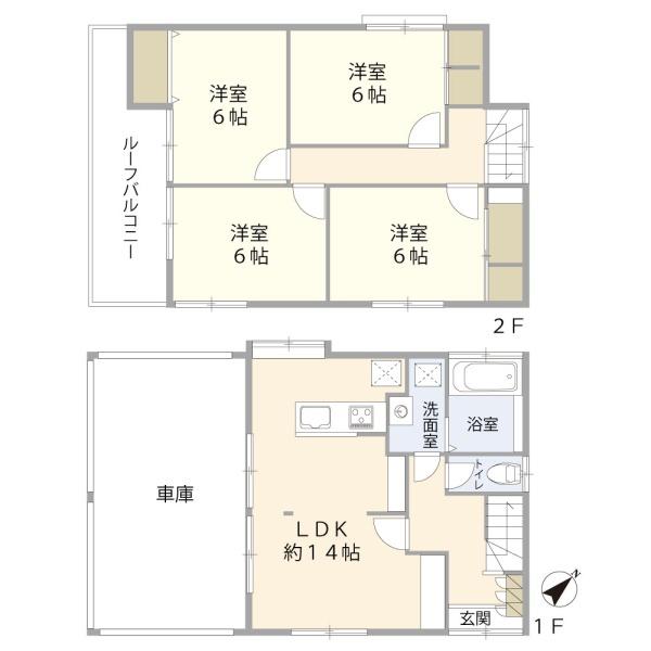 大楽寺町貸家Ⅳ