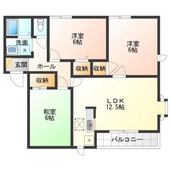 グランドール宇津木台Ａ