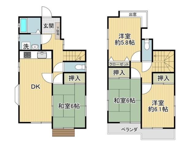 紅葉台戸建貸家