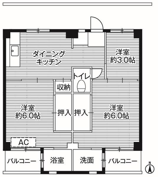 ビレッジハウス小比企１号棟