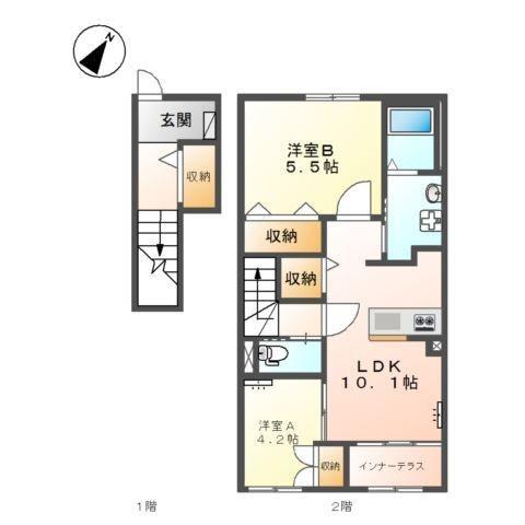 キャメロット八王子(間取り)