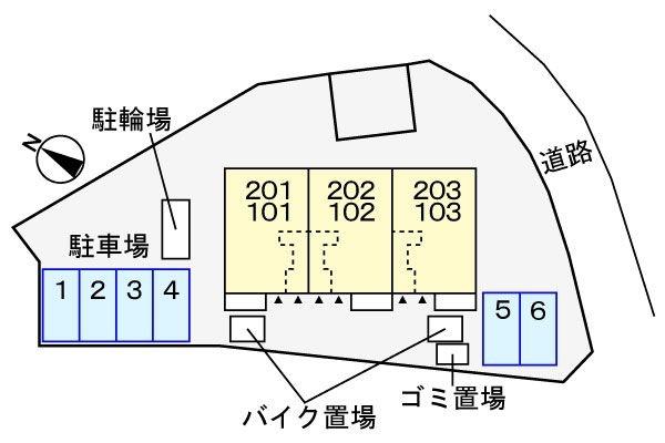 カメリア コート(駐車場)