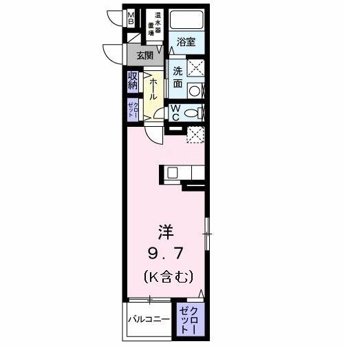 八王子市東中野のマンション(間取り)