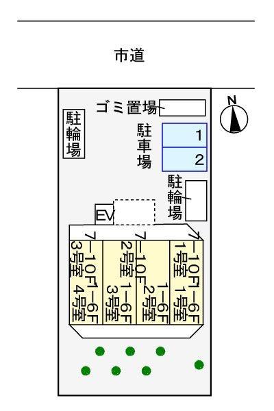 パークスクウェア八幡町(駐車場)