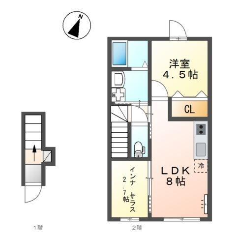 八王子市北野町のアパート