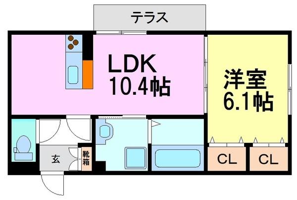尼崎市西難波町１丁目のアパート