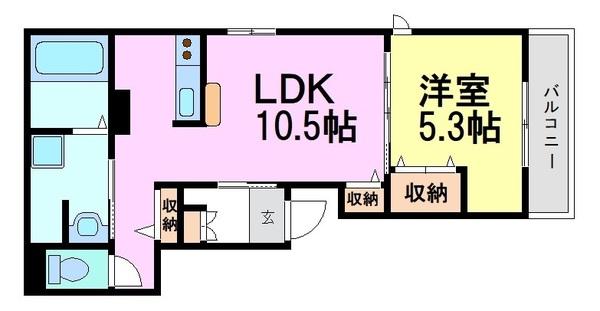尼崎市西長洲町２丁目のハイツ