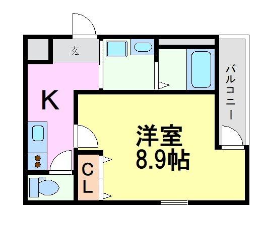 尼崎市水堂町２丁目のアパート