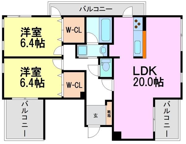 尼崎市東園田町３丁目のマンション