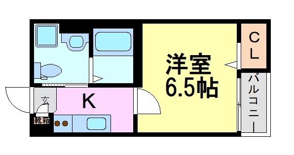 尼崎市大庄西町２丁目のハイツ